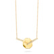 Small Diamond & Citrine Necklace Gold – Deco Small Octagon Necklace