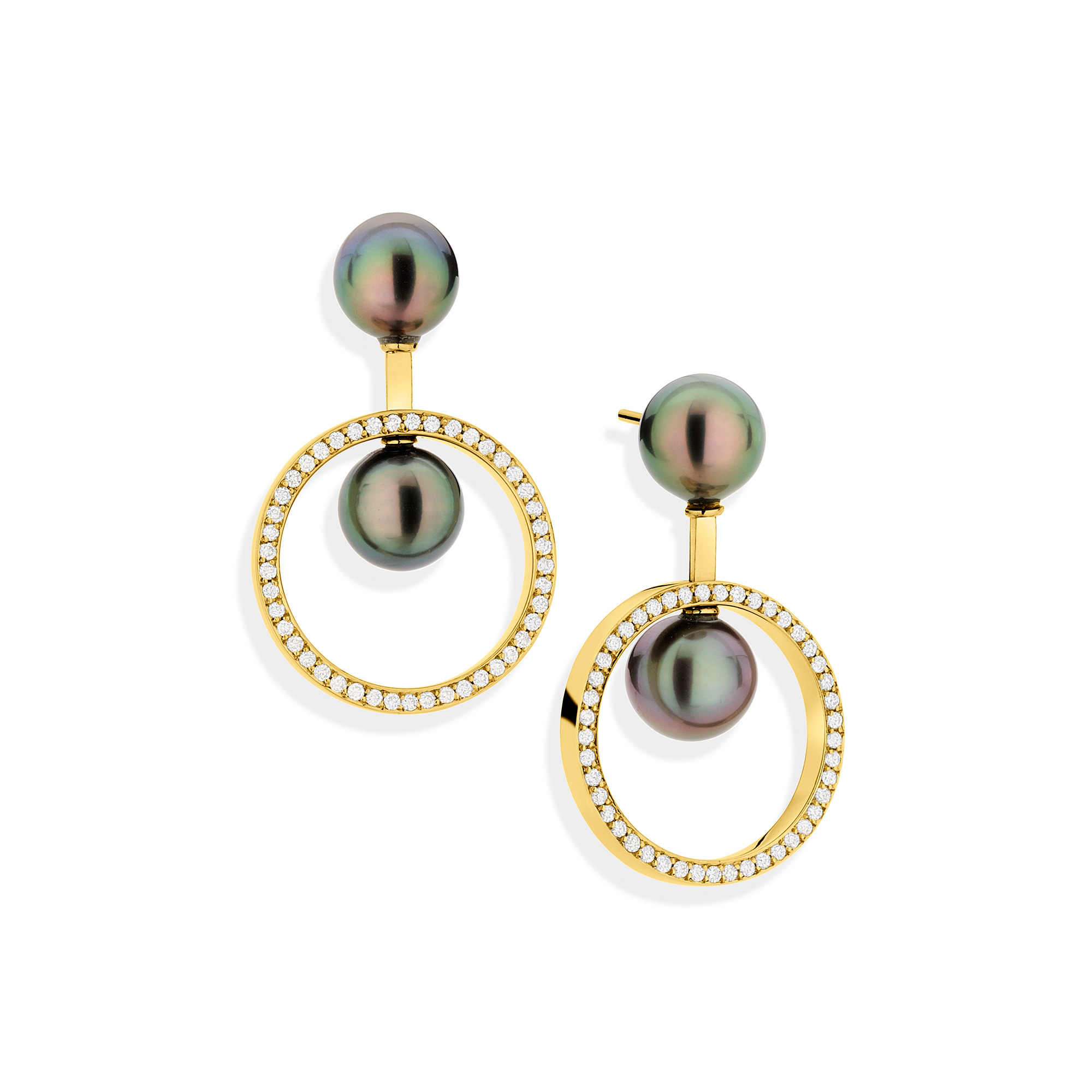 Swinging Circles Earrings