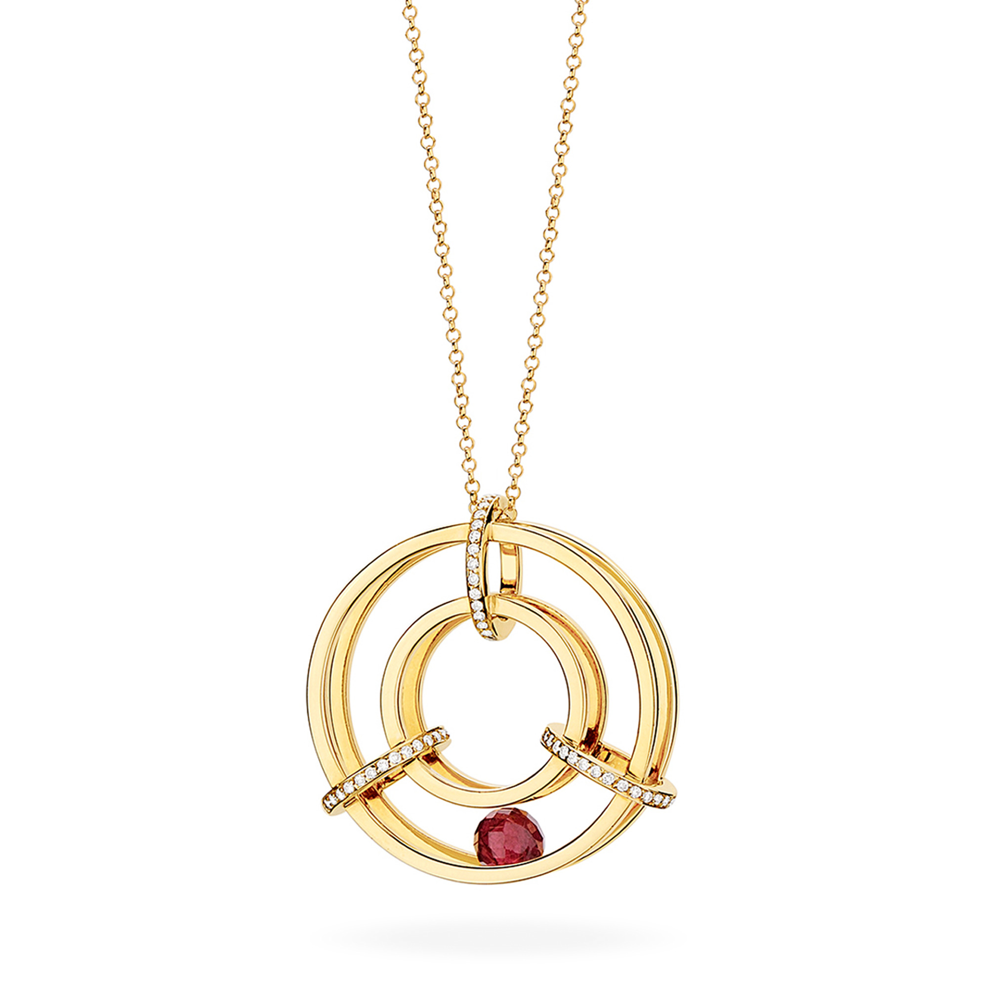 Medium Spinning Wheel Pendant