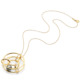 Tahitian Pearl, Perpetual Motion Diamond Necklace – Medium Spinning Wheel Pendant