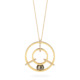 Tahitian Pearl, Perpetual Motion Diamond Necklace – Medium Spinning Wheel Pendant