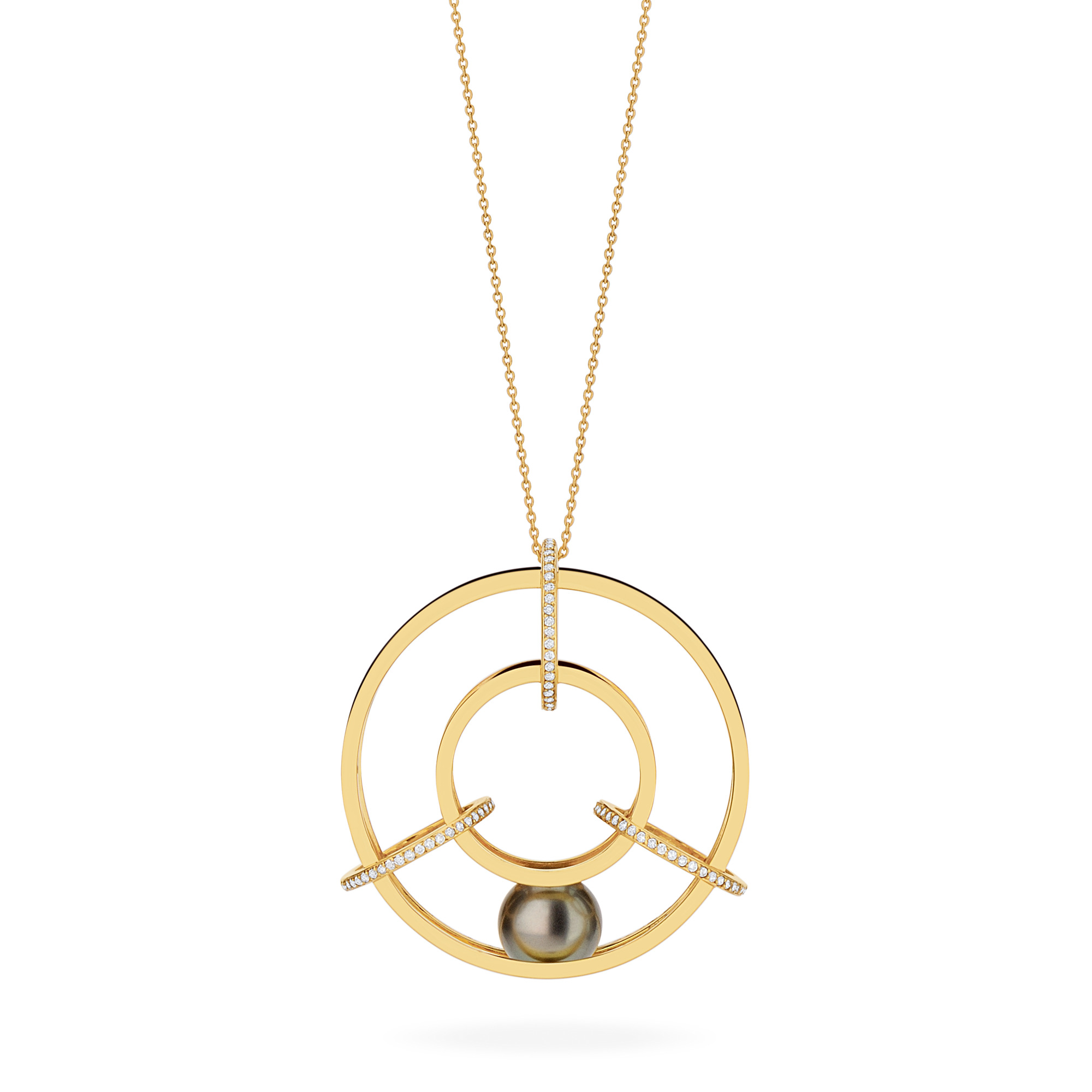 Medium Spinning Wheel Pendant