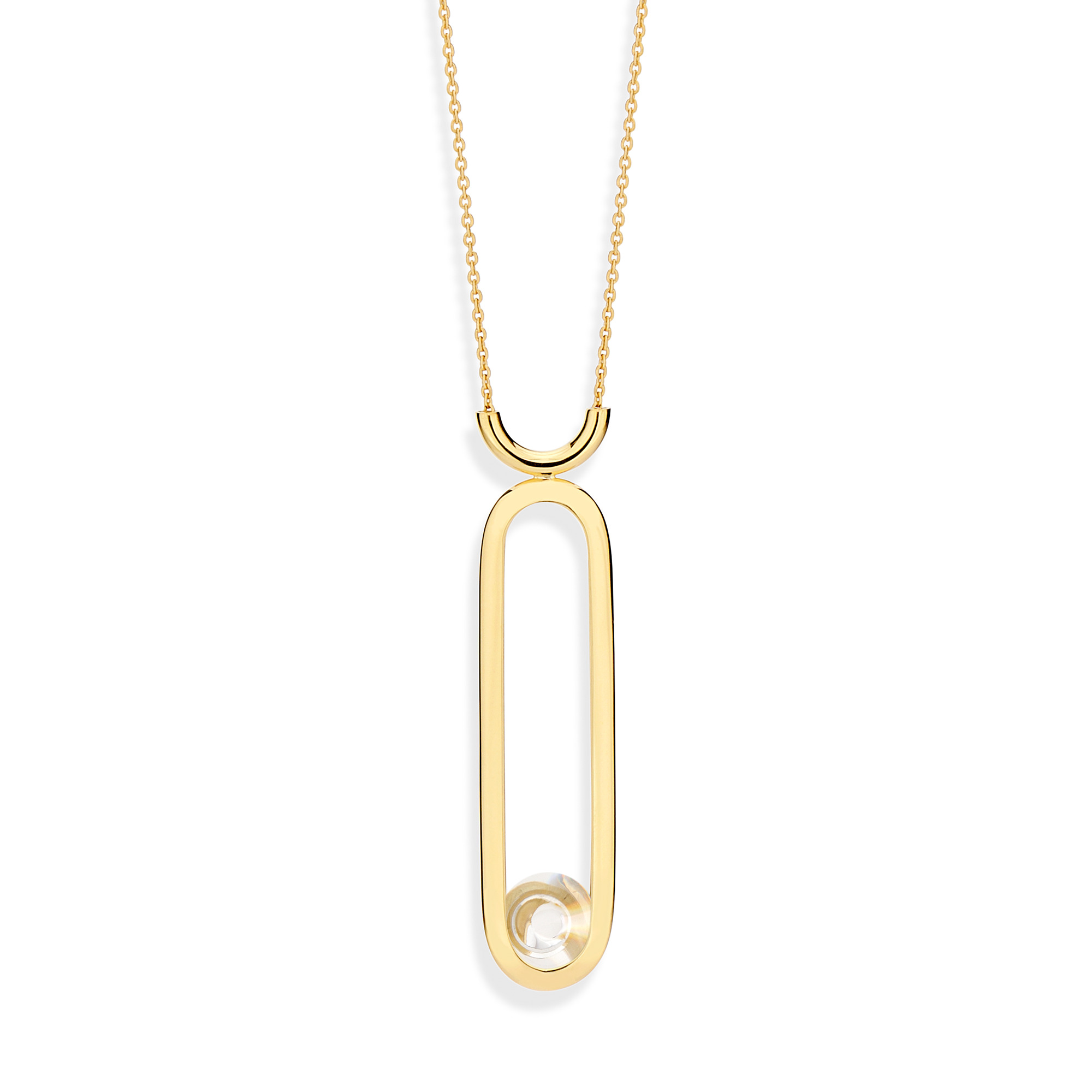 Spinning Top Line Necklace