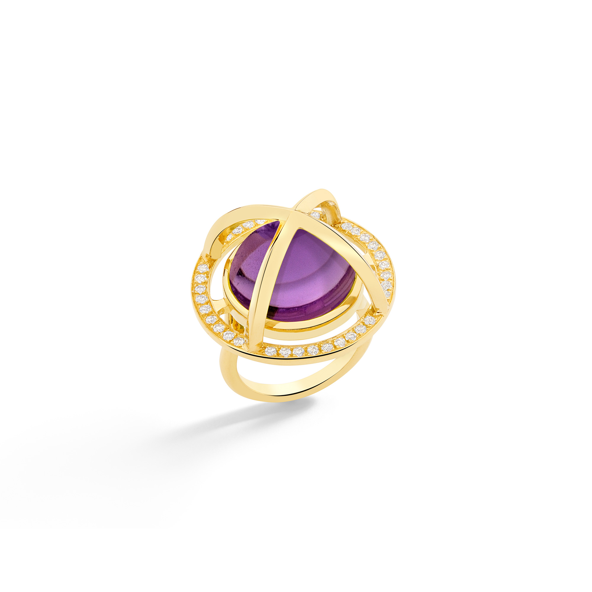 Meteor Brilliant Large Ring 15mm