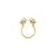 18k Yellow Gold Chalcedony Stacking Ring – Duo Solo 6mm Stacking Ring