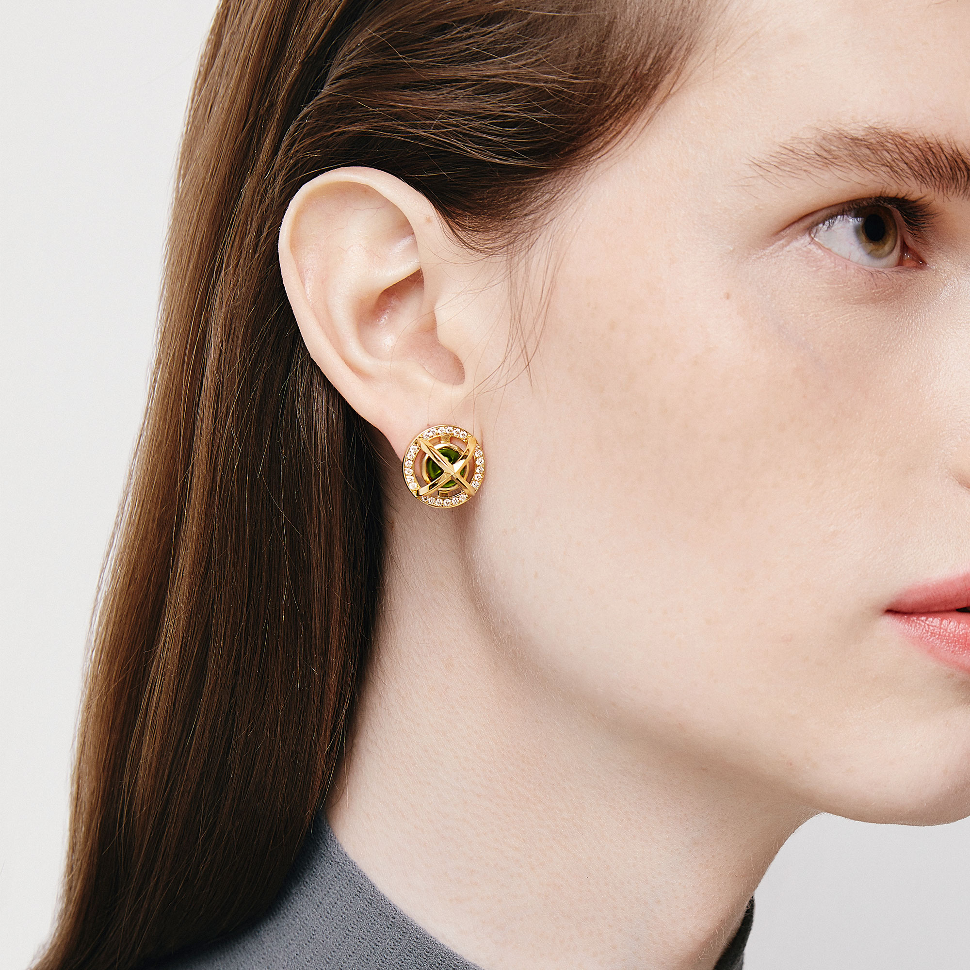 Meteor Brilliant Stud Earrings