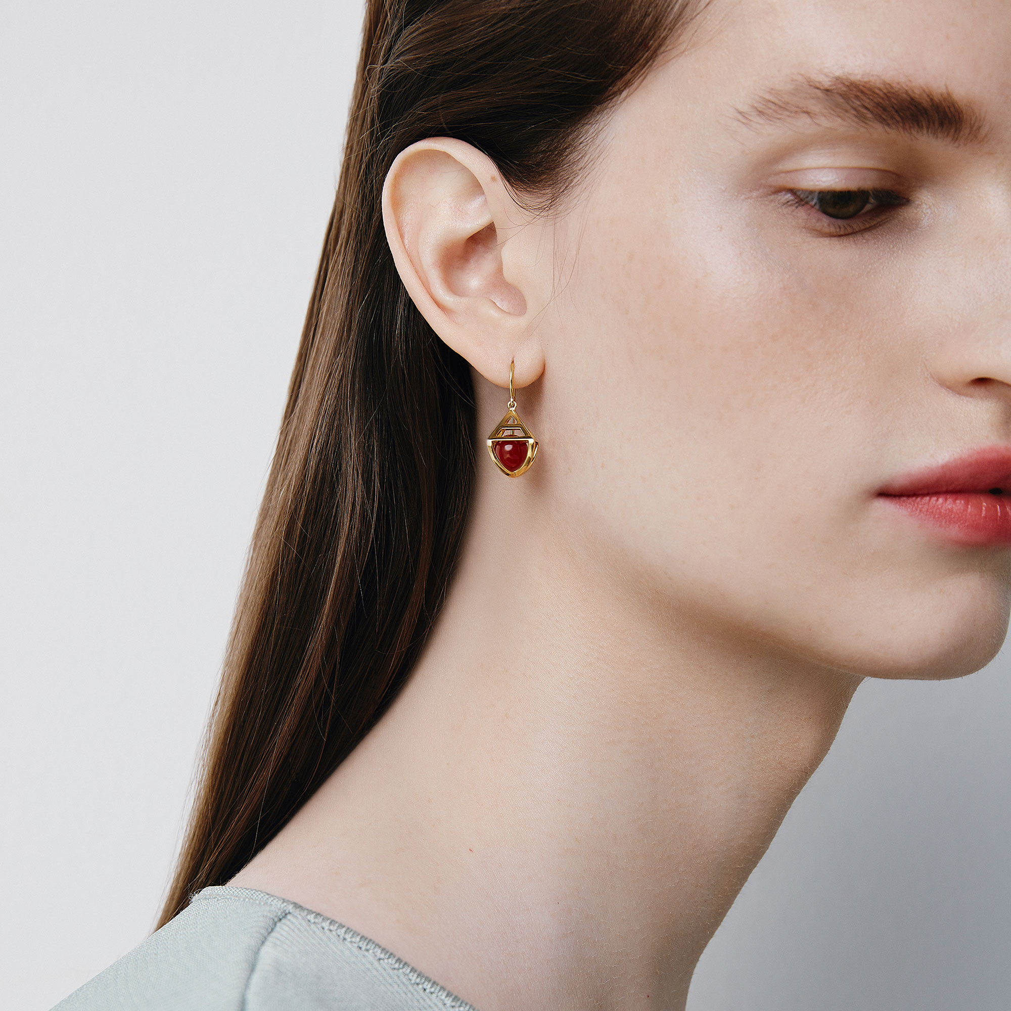 Solar Short Earrings