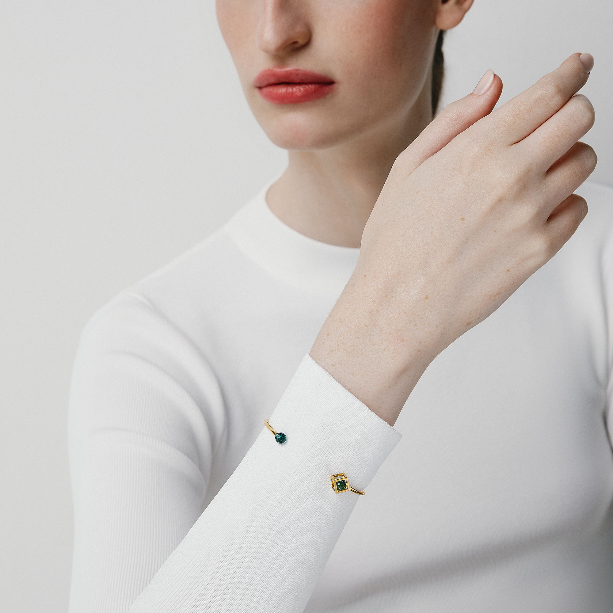 Sphere Duo Solo 6mm Stacking Cuff