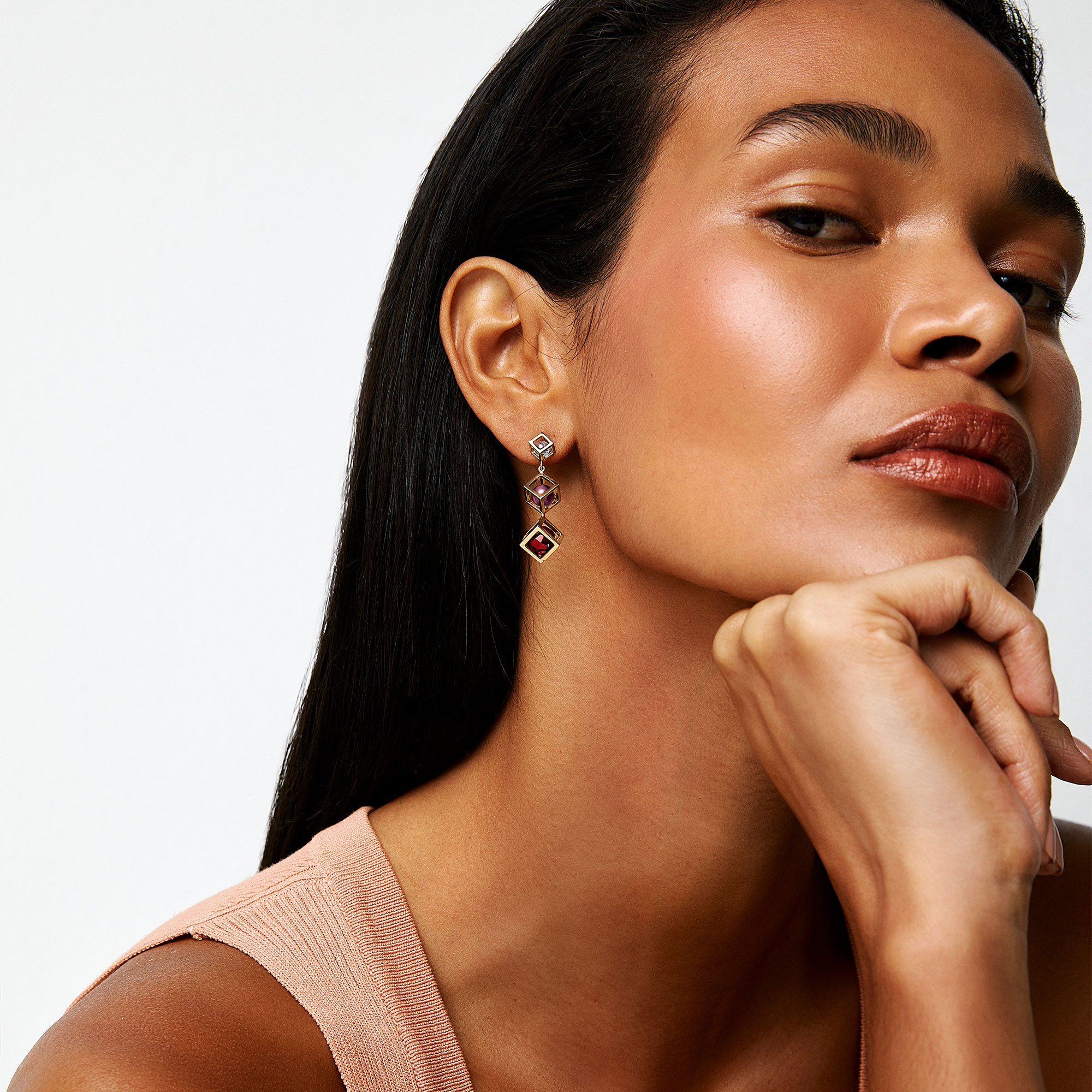 Solo Tiered Earrings