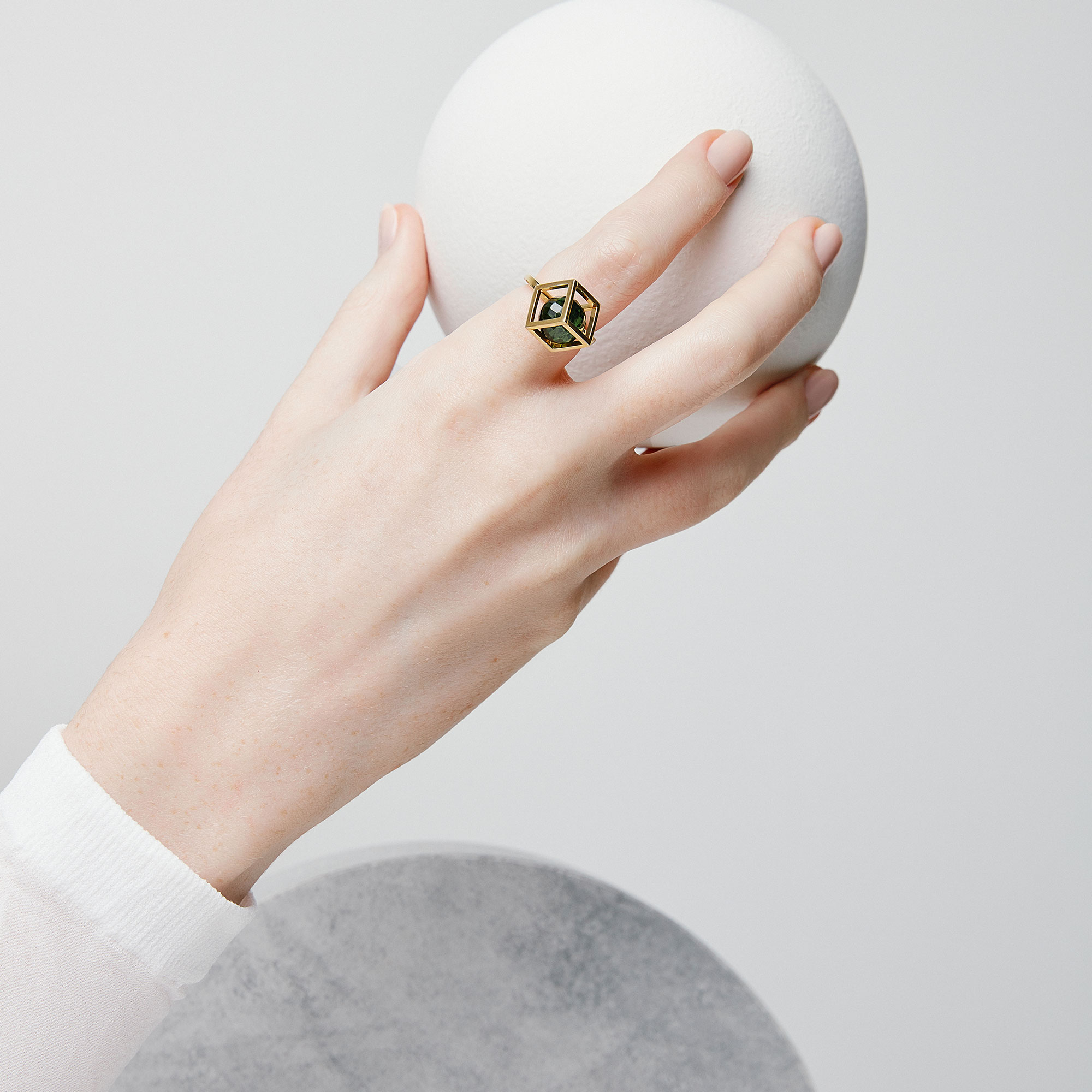 Solo Rotated 10mm Stacking Ring