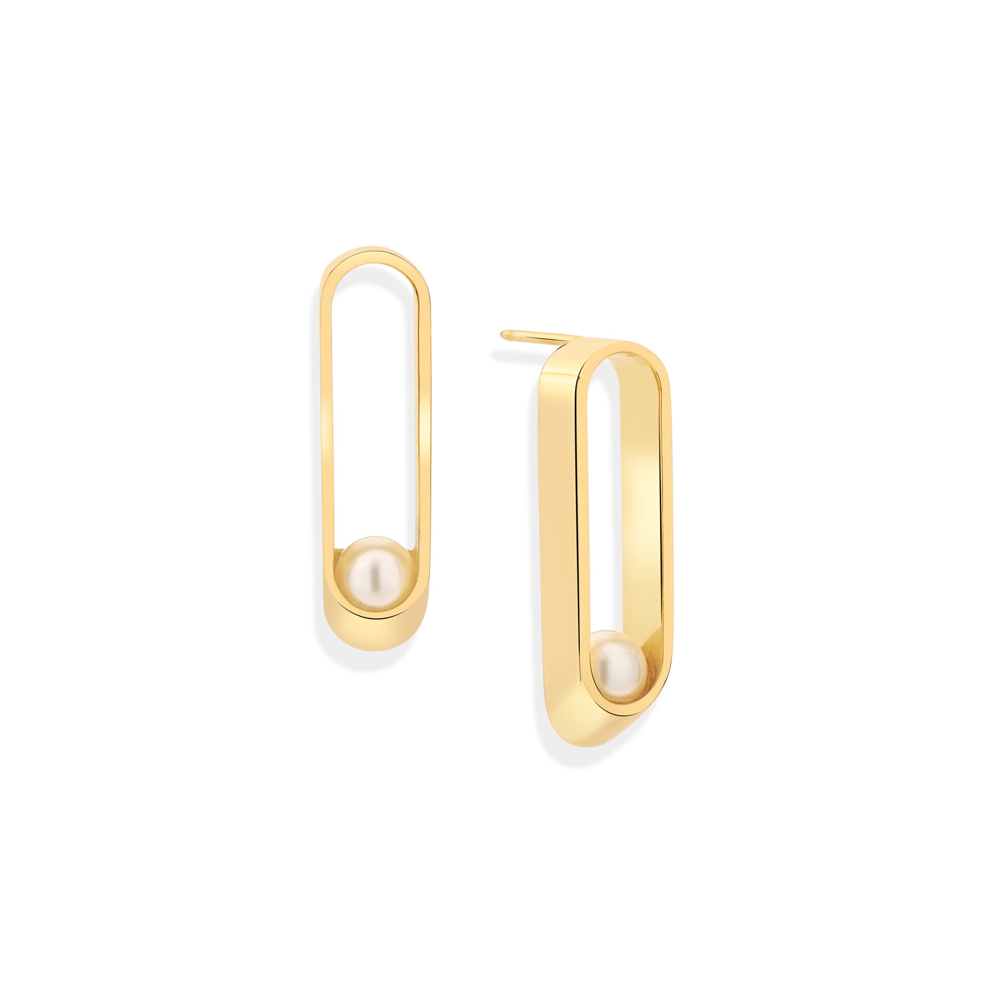 Ellipse Long Earrings