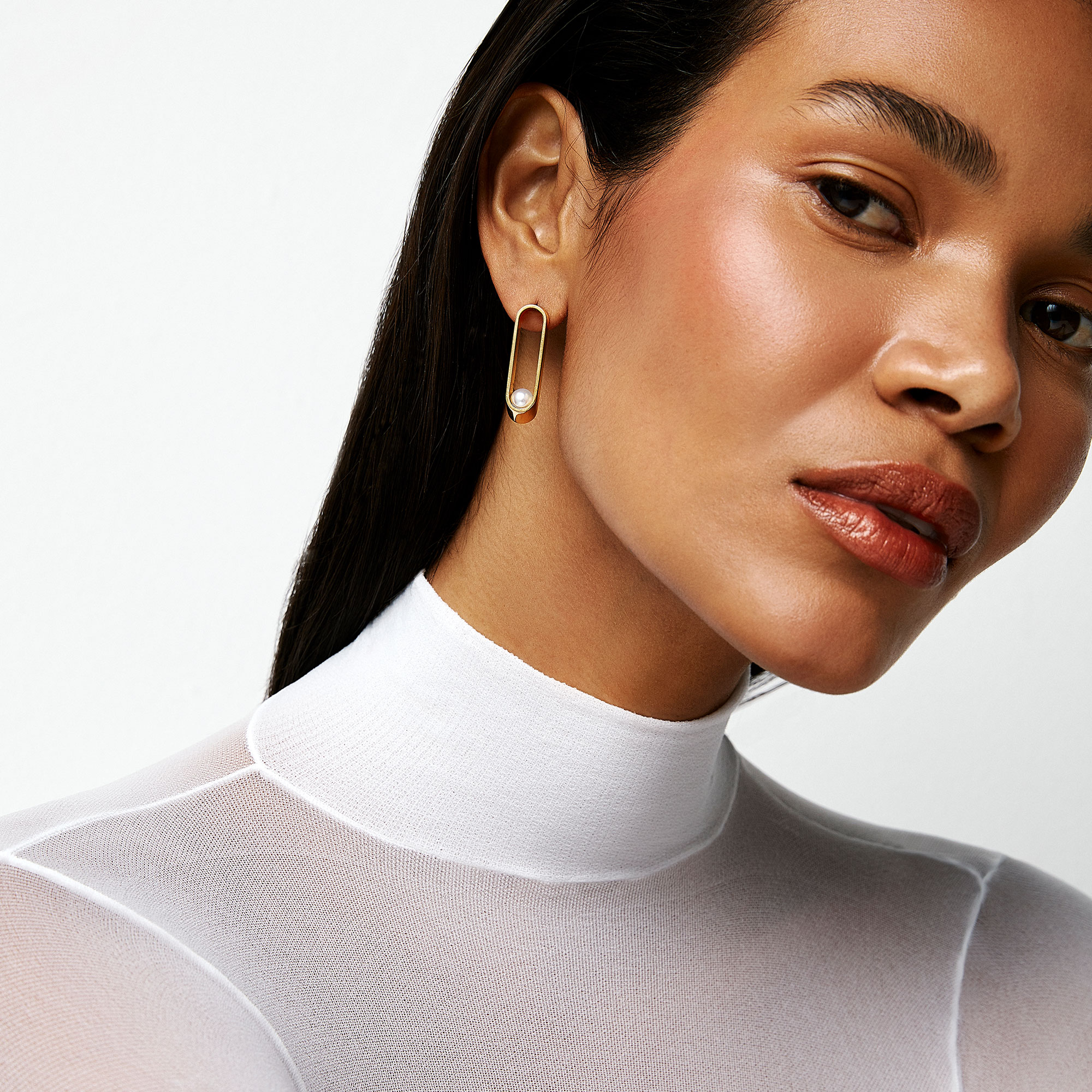 Ellipse Long Earrings