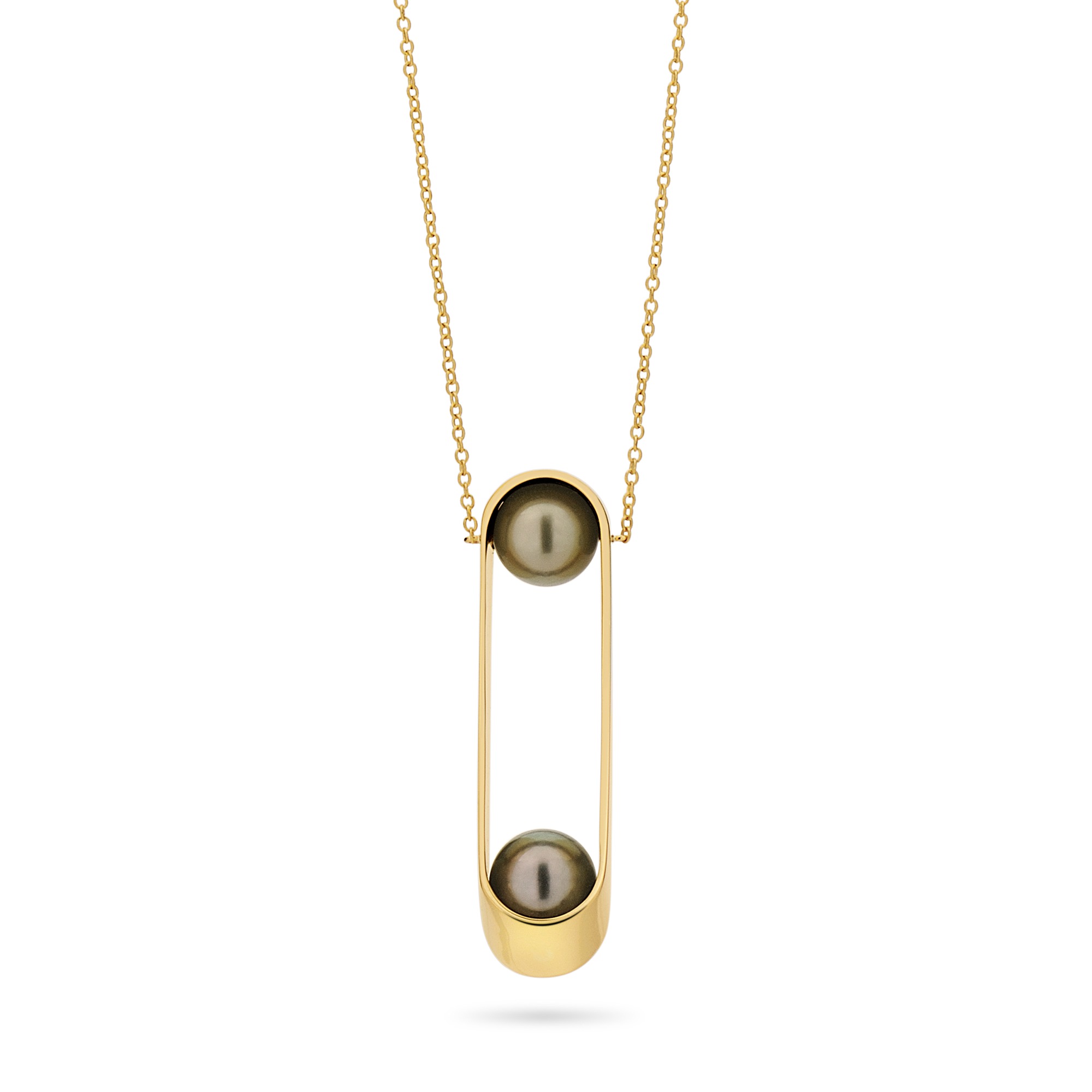 Ellipse Double Necklace