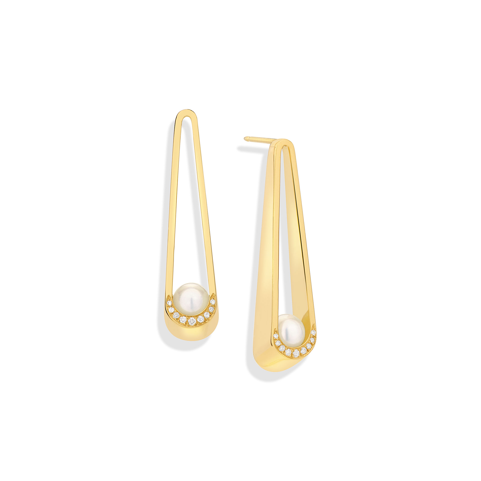 Ellipse Elongated Earrings