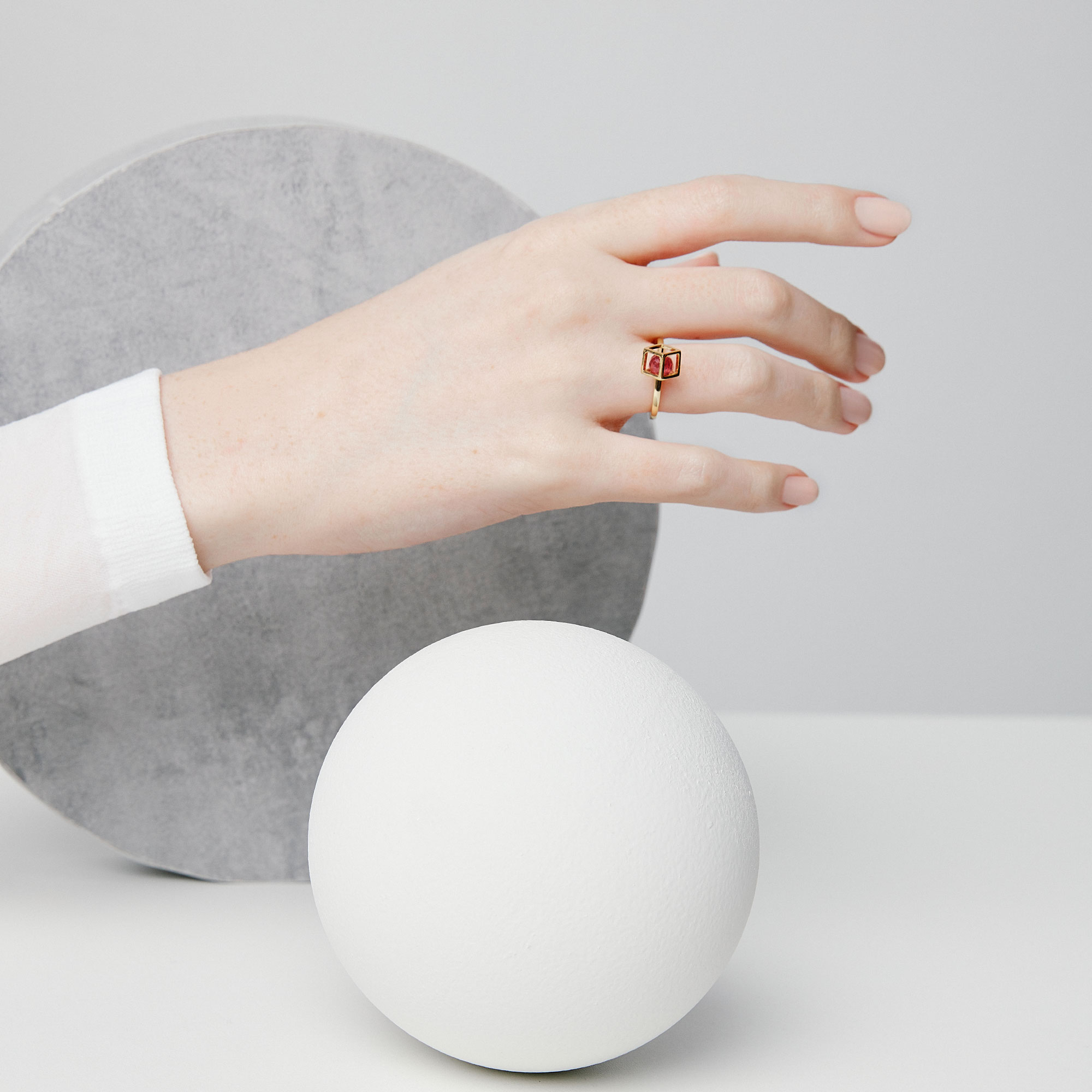 Solo Rotated 6mm Stacking Ring